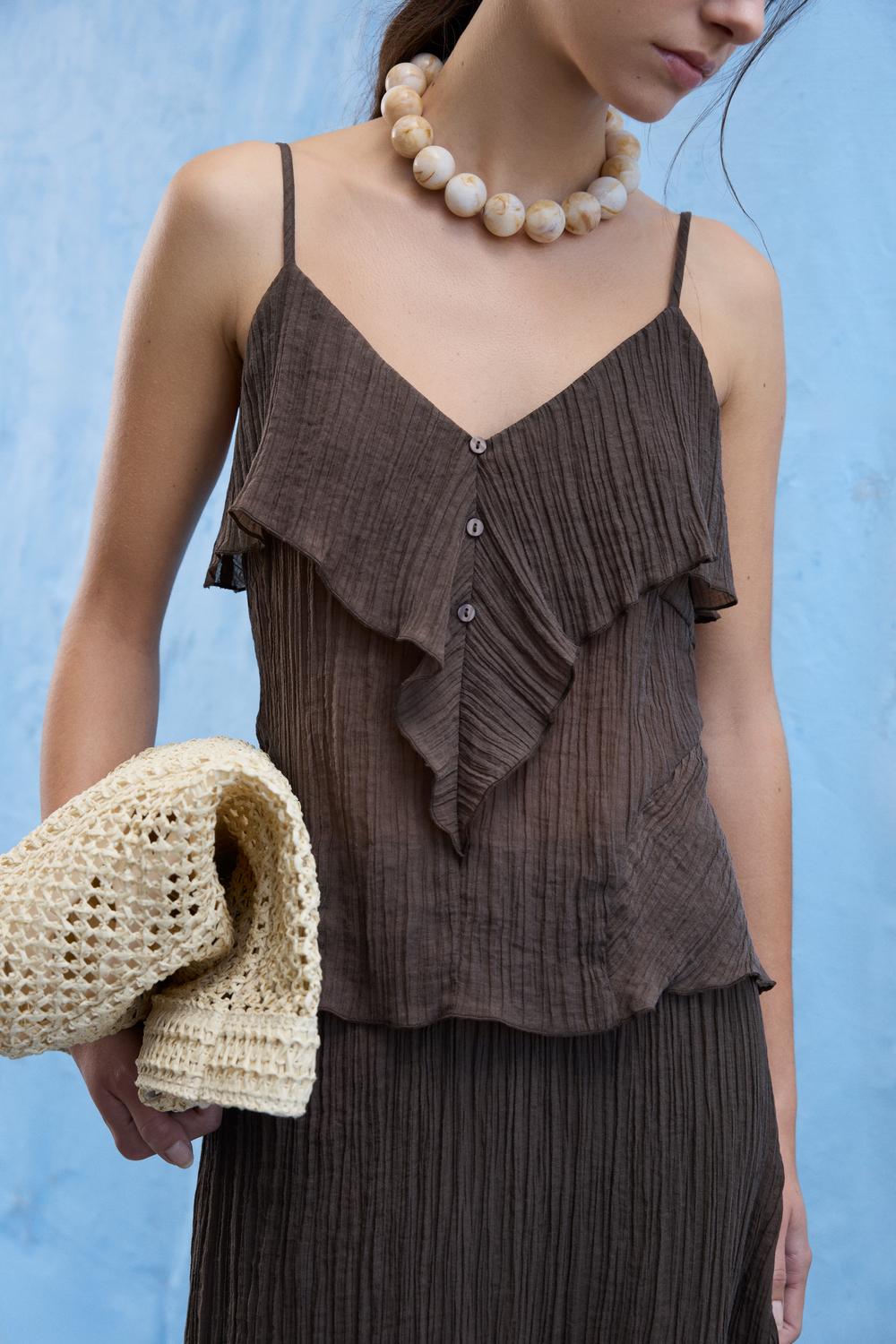 VIDANIRA Top - Slate Black - VERO MODA & VILA Bergvik